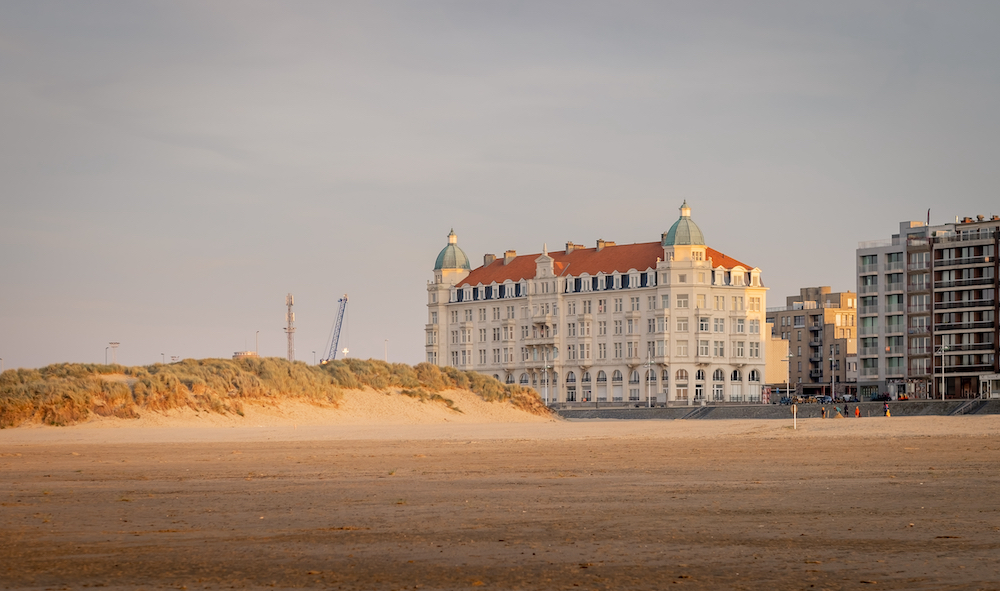 Zeebrugge,,Belgium,-,31,October,2019:,Historic,Building,On,The